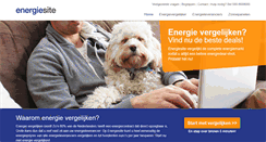 Desktop Screenshot of energiesite.nl